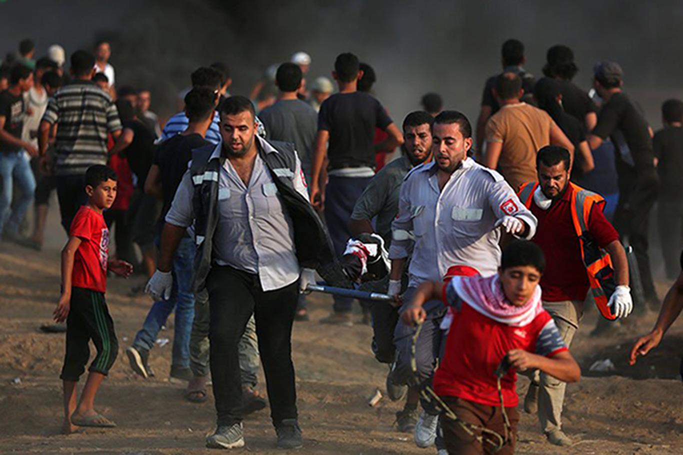 Büyük Dönüş Yürüyüşü gösterilerinde 277 Filistinli şehid oldu
